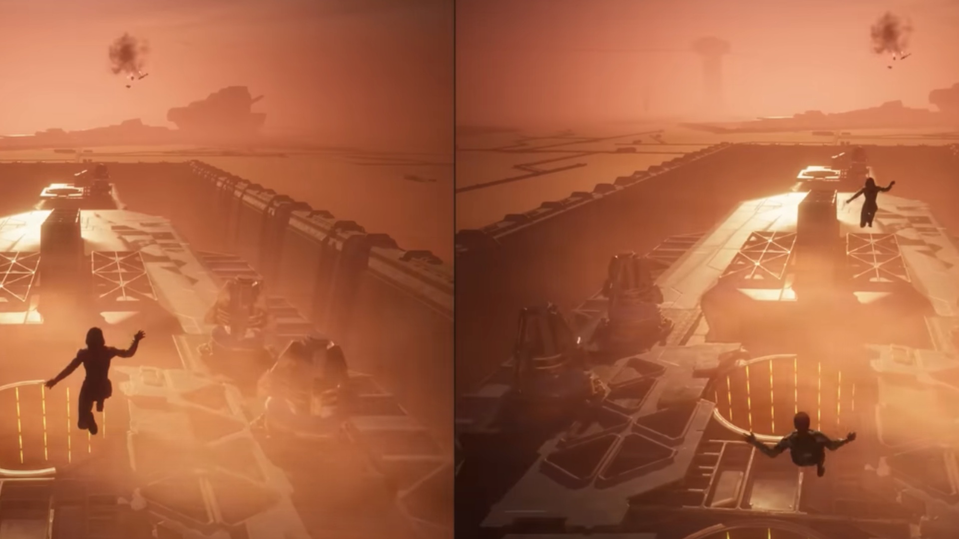 Dropship Mission in the Final Dawn Chapter of Split Fiction