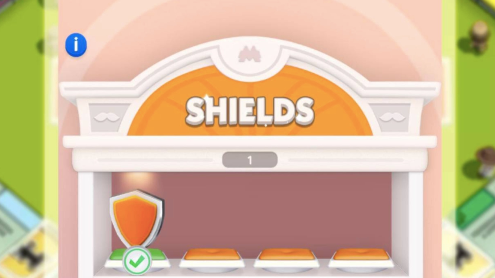 Opening Shield in Monopoly GO