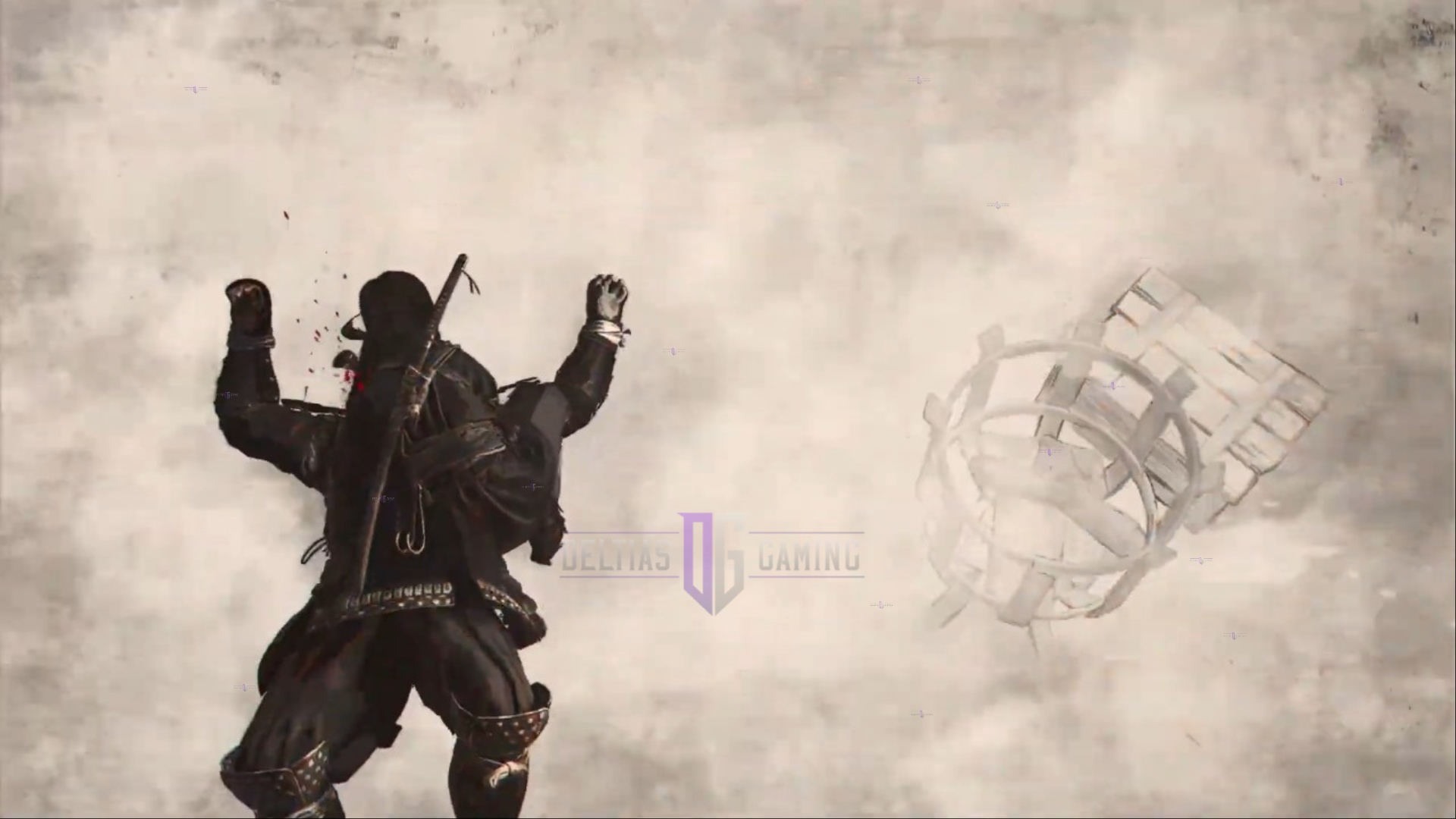 Naoe assassinating Ido Yoshihiro, the Onryo Samurai (Image via Deltias Gaming, Ubisoft)