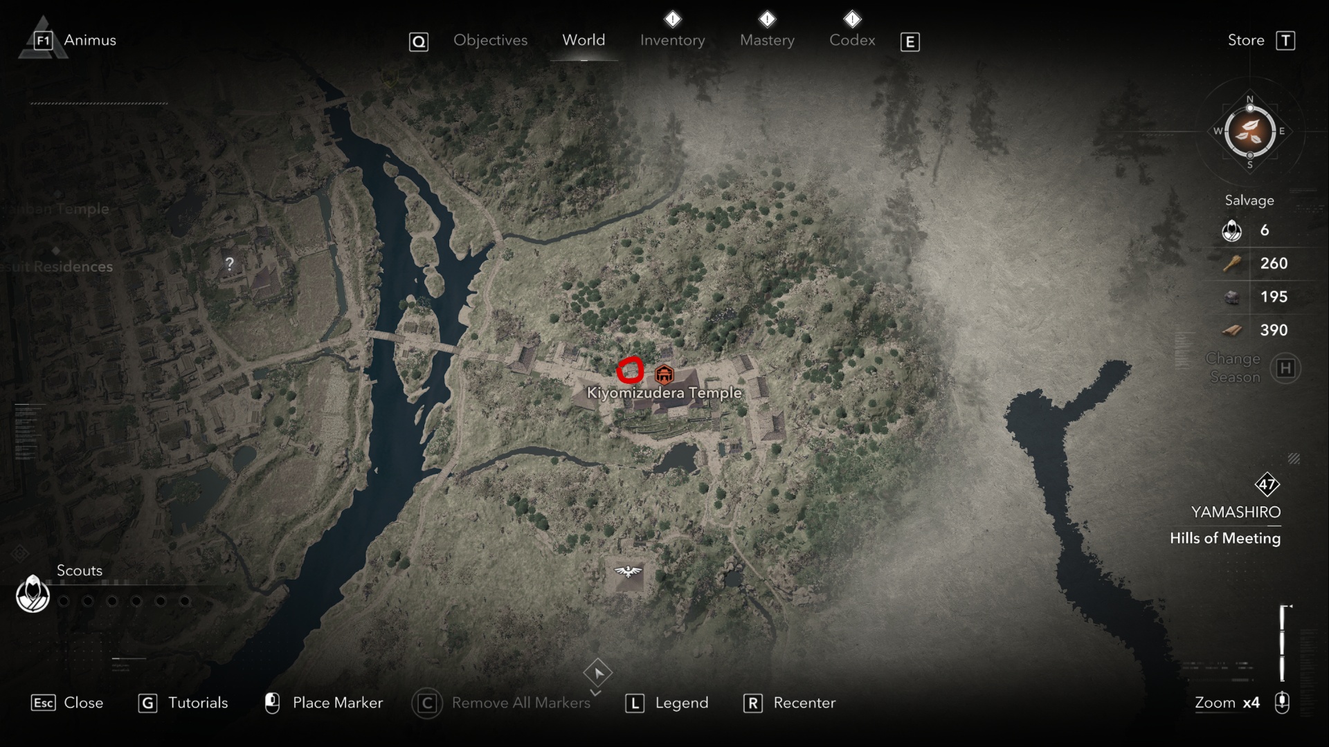 First Lost Page is on a branch (Image via Deltias Gaming, Ubisoft)