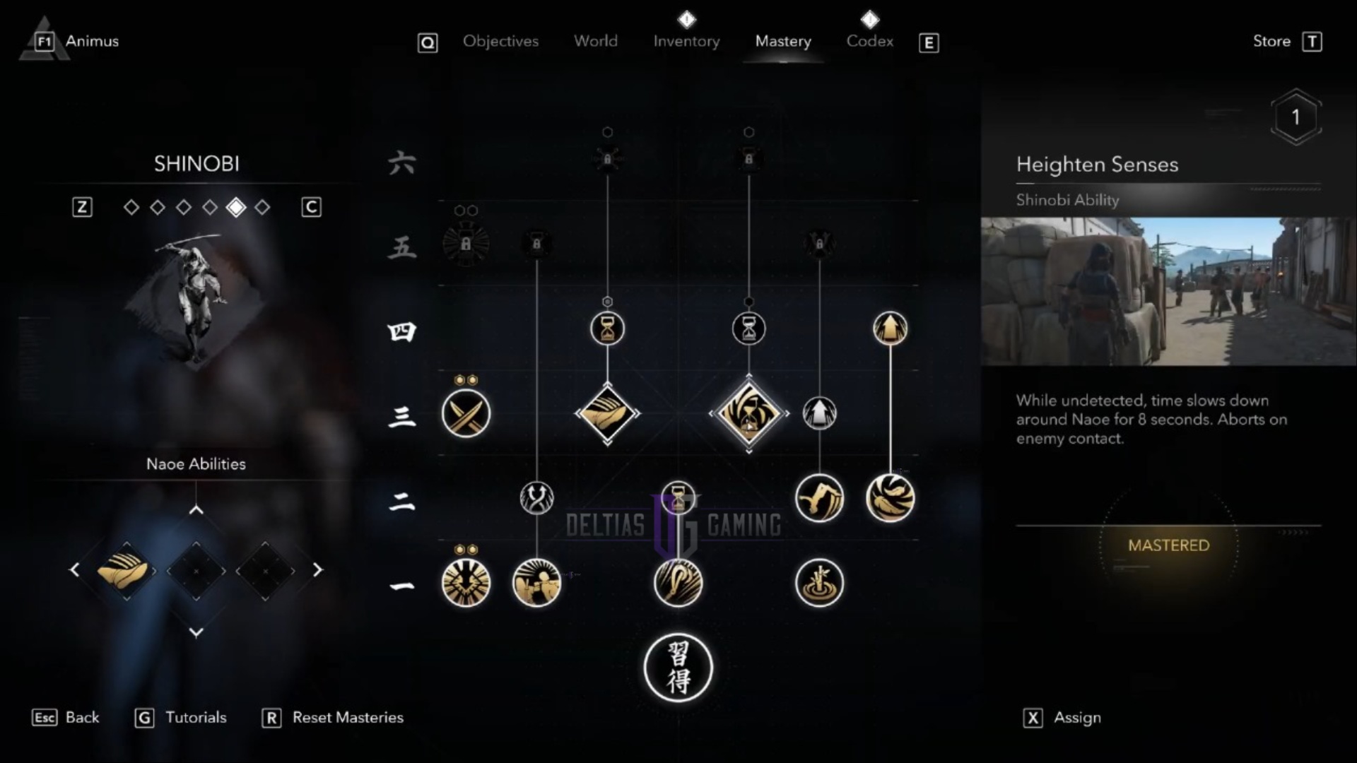 Slow down time in Assassin’s Creed Shadows