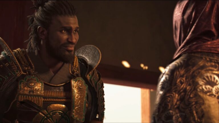 Yasuke after receiving Myth Slayer (Image via Ubisoft)
