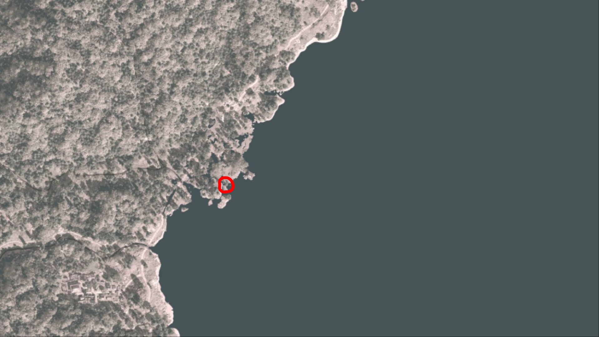 Location of the Godai of Water (Image via Ubisoft)
