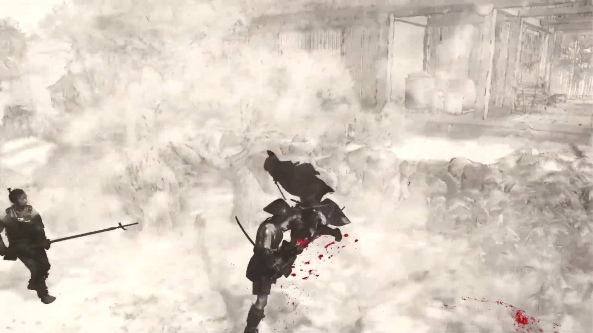 Naoe killing the Sword Hunter (Image via Ubisoft, YouTube@GuidingLight)