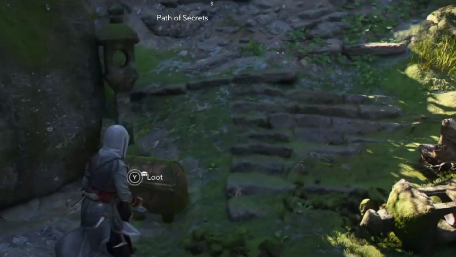 Path of Secrets (Hidden Trail) in Assassin's Creed Shadows.