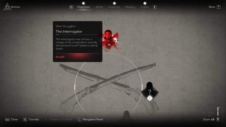 The Interrogator in Assassin’s Creed Shadows (Image via Ubisoft)
