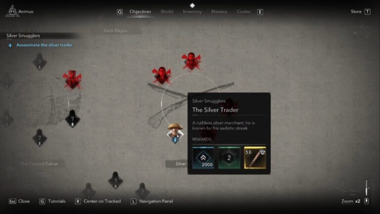 The Silver Trader on objective board (Image via Ubisoft)