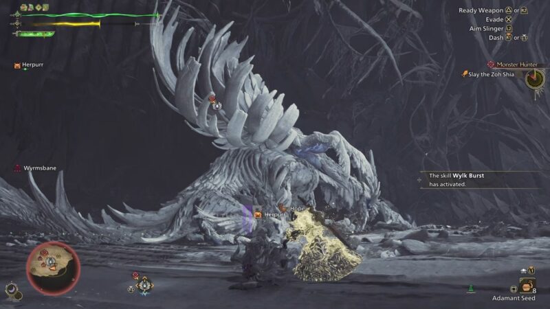 Screenshot from Monster Hunter Wilds running on PC (Image via Capcom)