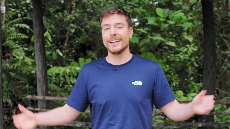 MrBeast during a video