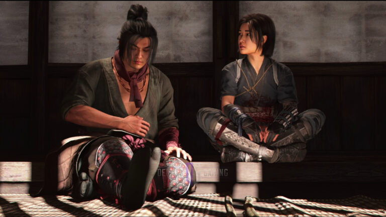 Naoe and Gennojo (Image via Deltia's Gaming and Ubisoft)