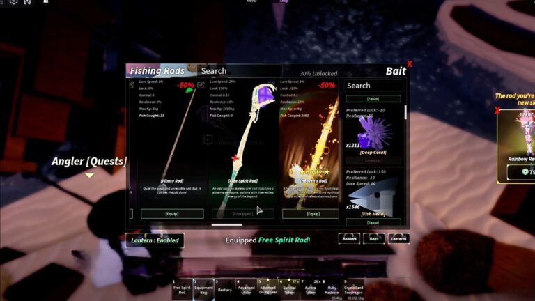 New Free Spirit Rod Fisch (Image via Roblox)
