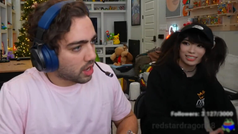 Mizkif and Emiru during a stream