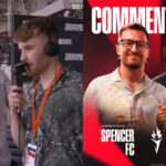 Spencer FC and Stephen Tries in promotional images (Image via @Sidemen/YouTube)