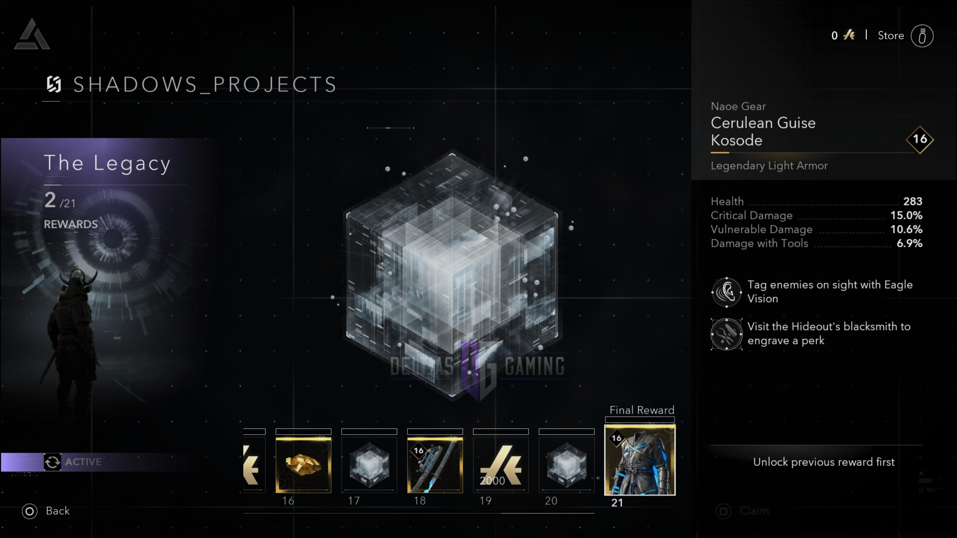 Projects Rewards