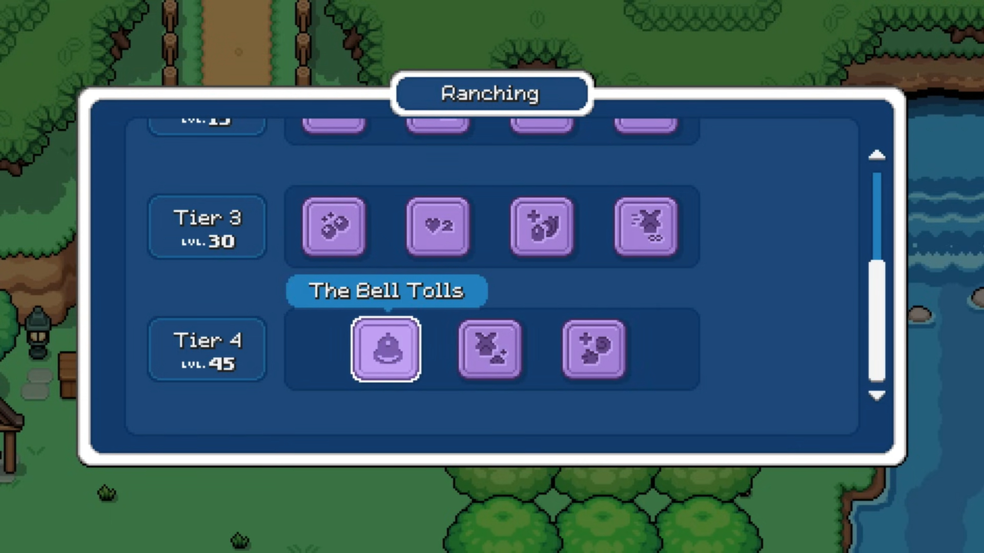 Ranching Skills in Fields of Mistria (Image via NPC Studio)