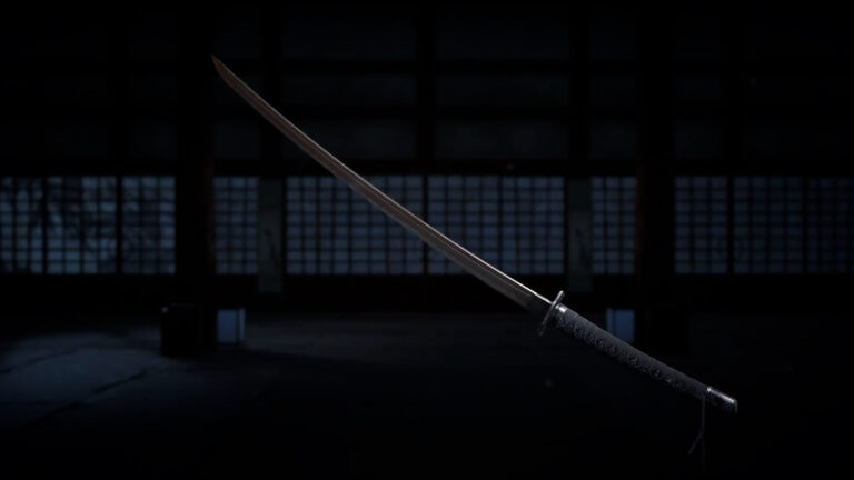 The Yami no Kage Katana in AC Shadows (Source: Ubisoft / YT@FPGoodGame)