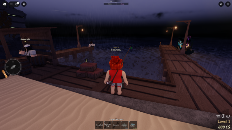 New player | Fisch Roblox (Image via Roblox)