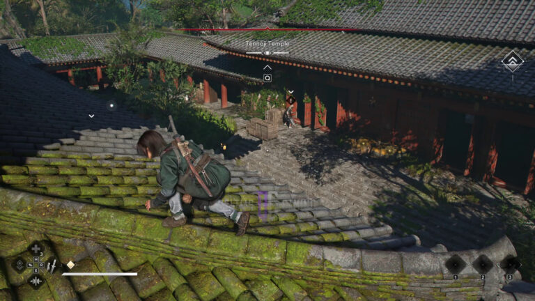 Rooftops will easily save you in most cases in Assassin's Creed Shadows.