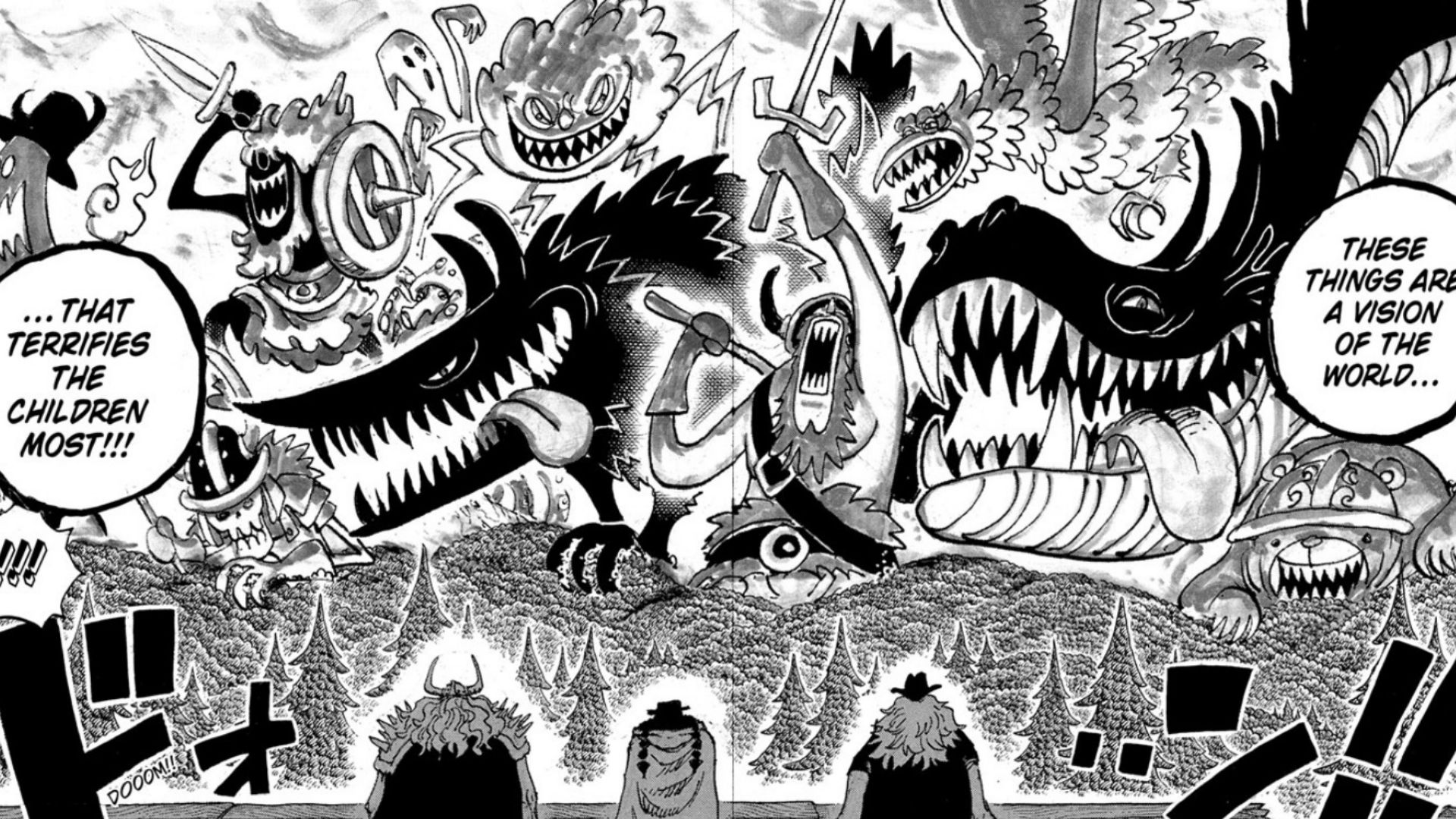 Killingham's MMA as seen in the One Piece manga (Image via Shueisha)