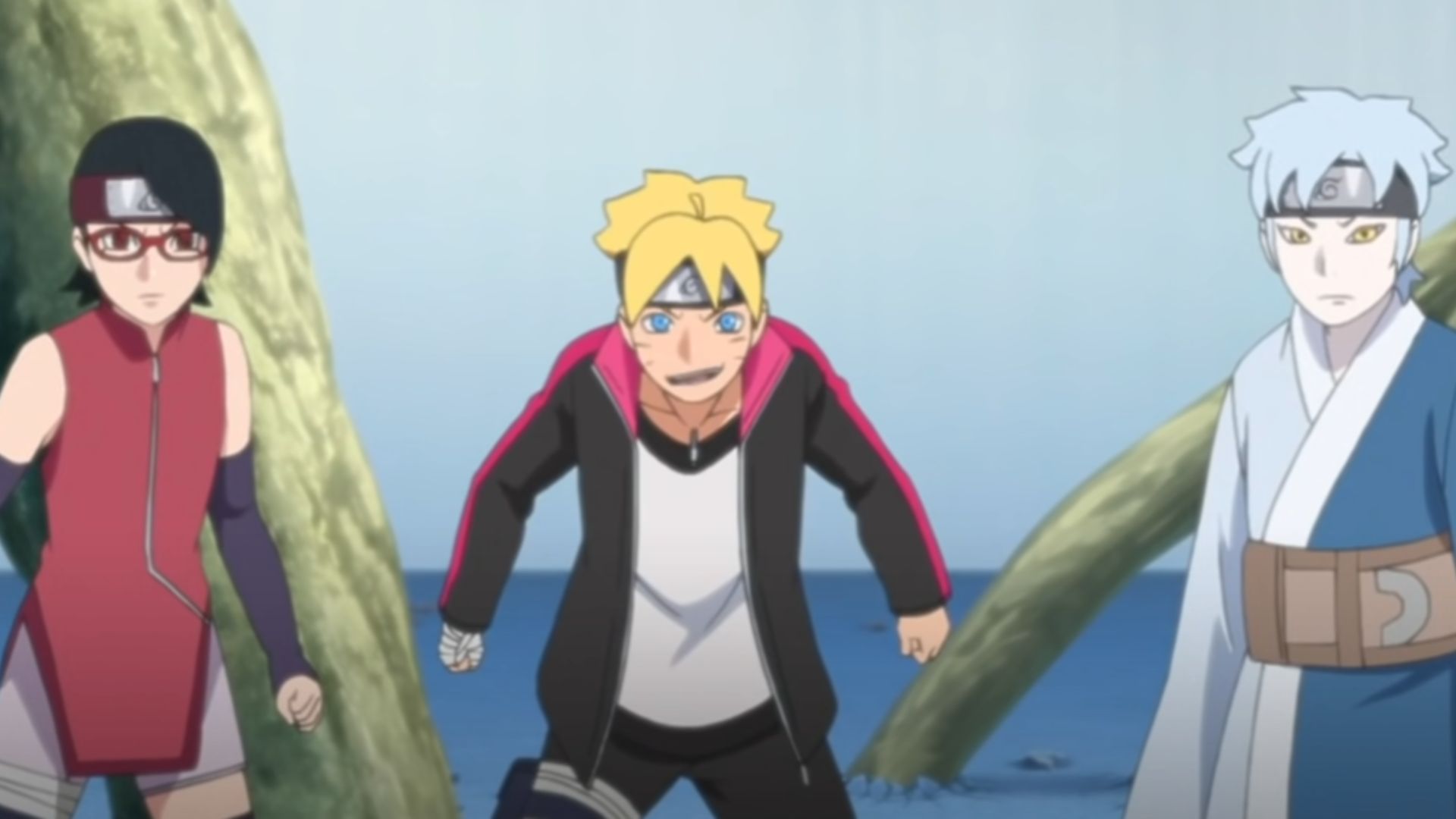 Sarada Uchiha in Team 7
