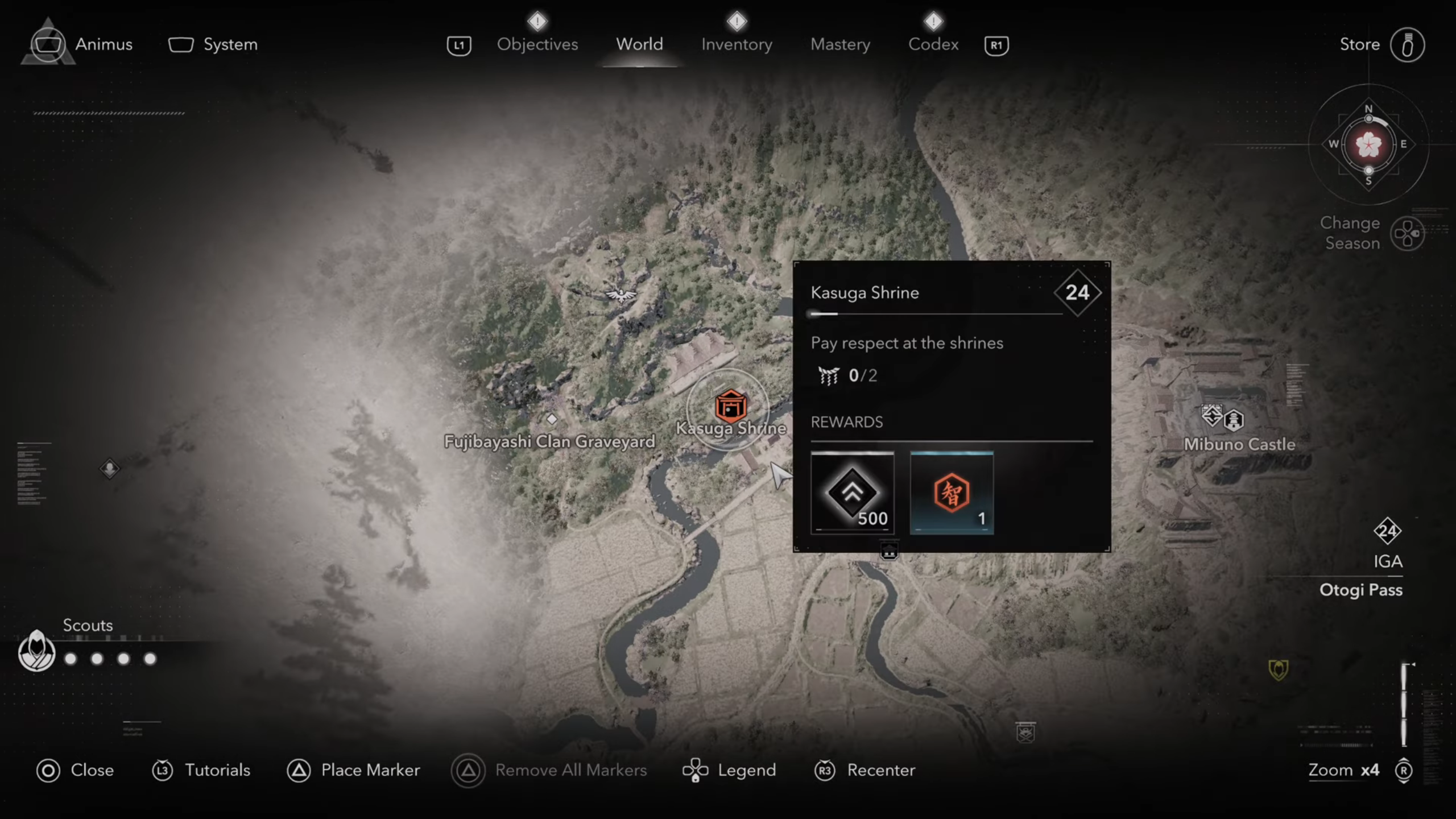 Kasuga Shrine Location