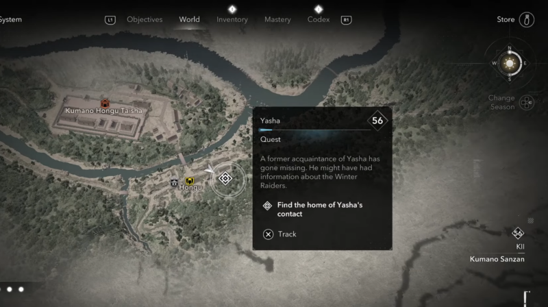 Locate Raider Yasha in Assassin's Creed Shadows