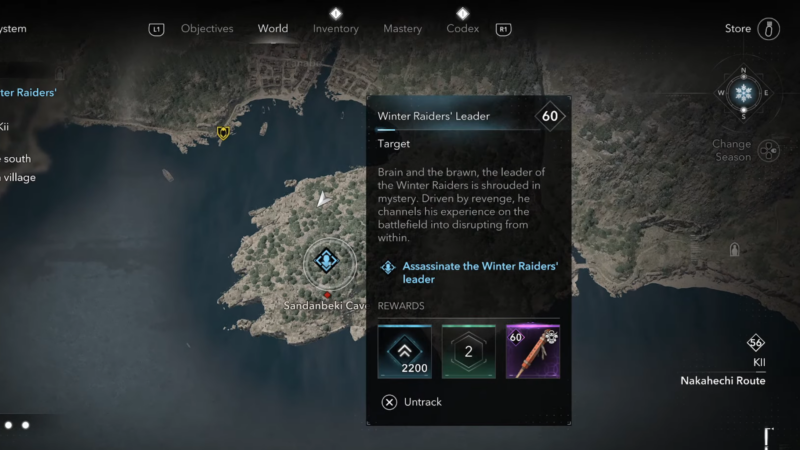 Locate Leader Jinbei in Assassin's Creed Shadows