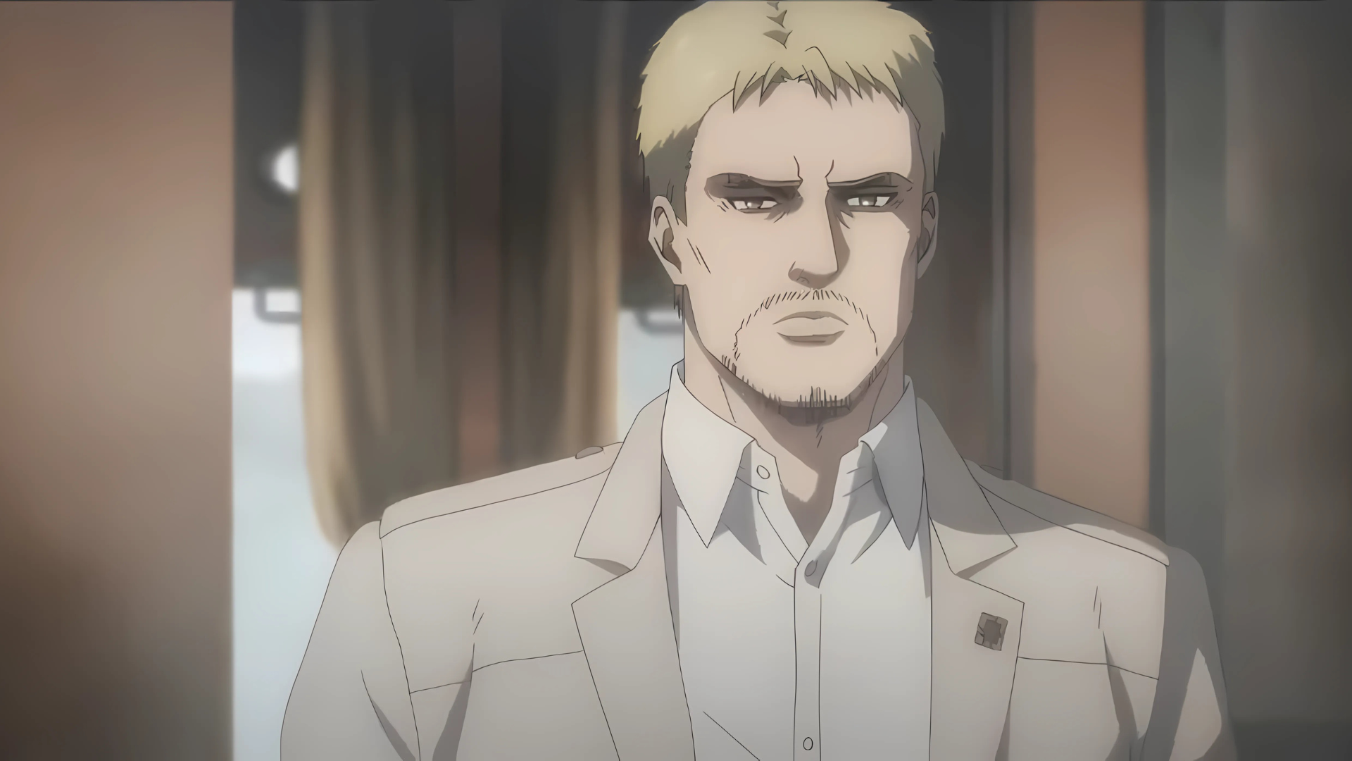 Reiner Braun as seen in the final season