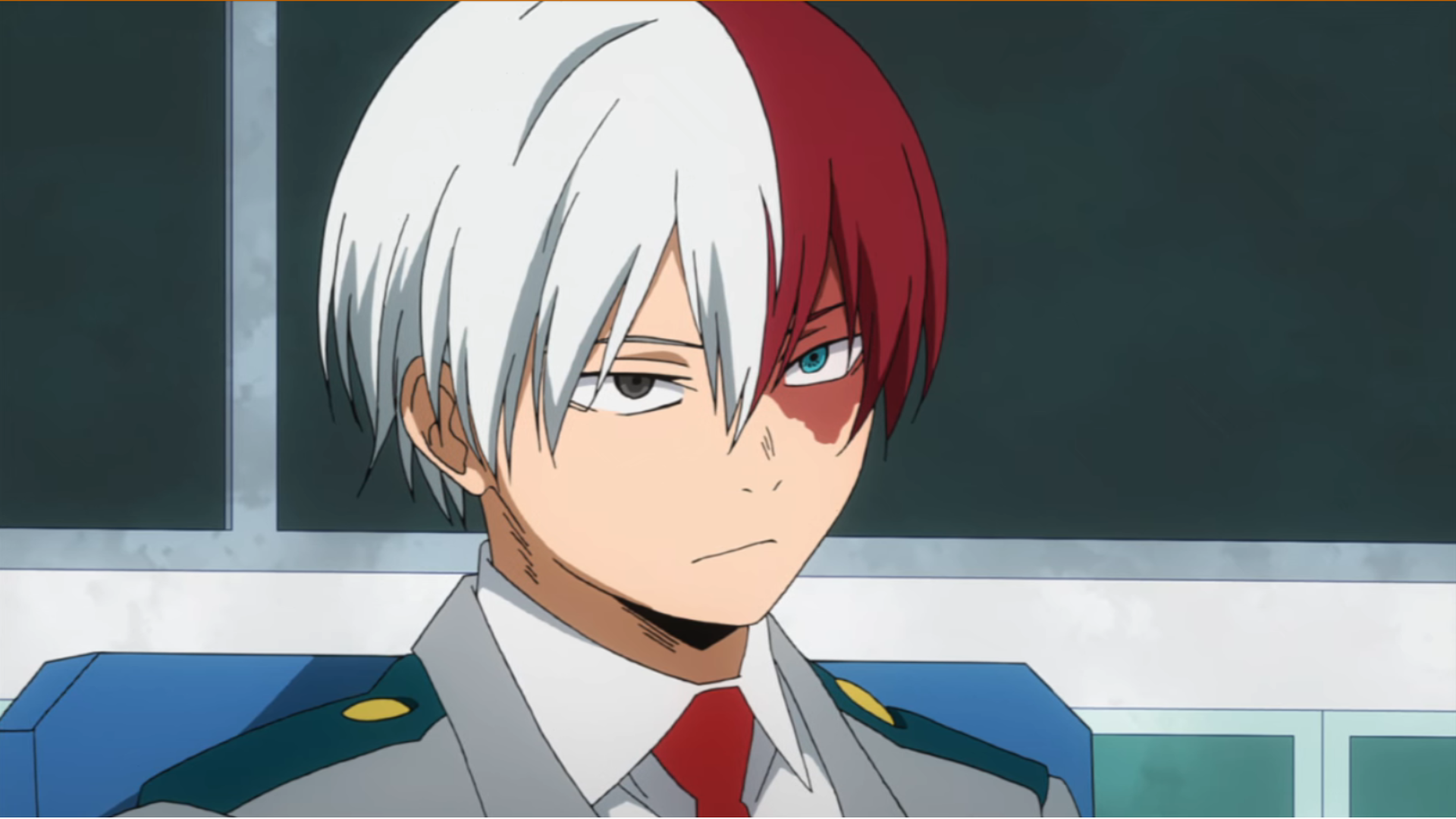 Todoroki choosing his Hero Name