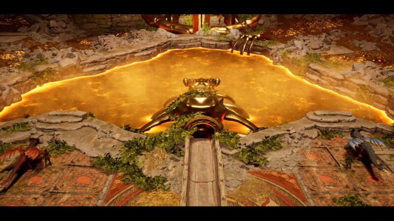 The pool of melted gold is pretty dope (Source: Electronic Arts, YT@Shirrako)