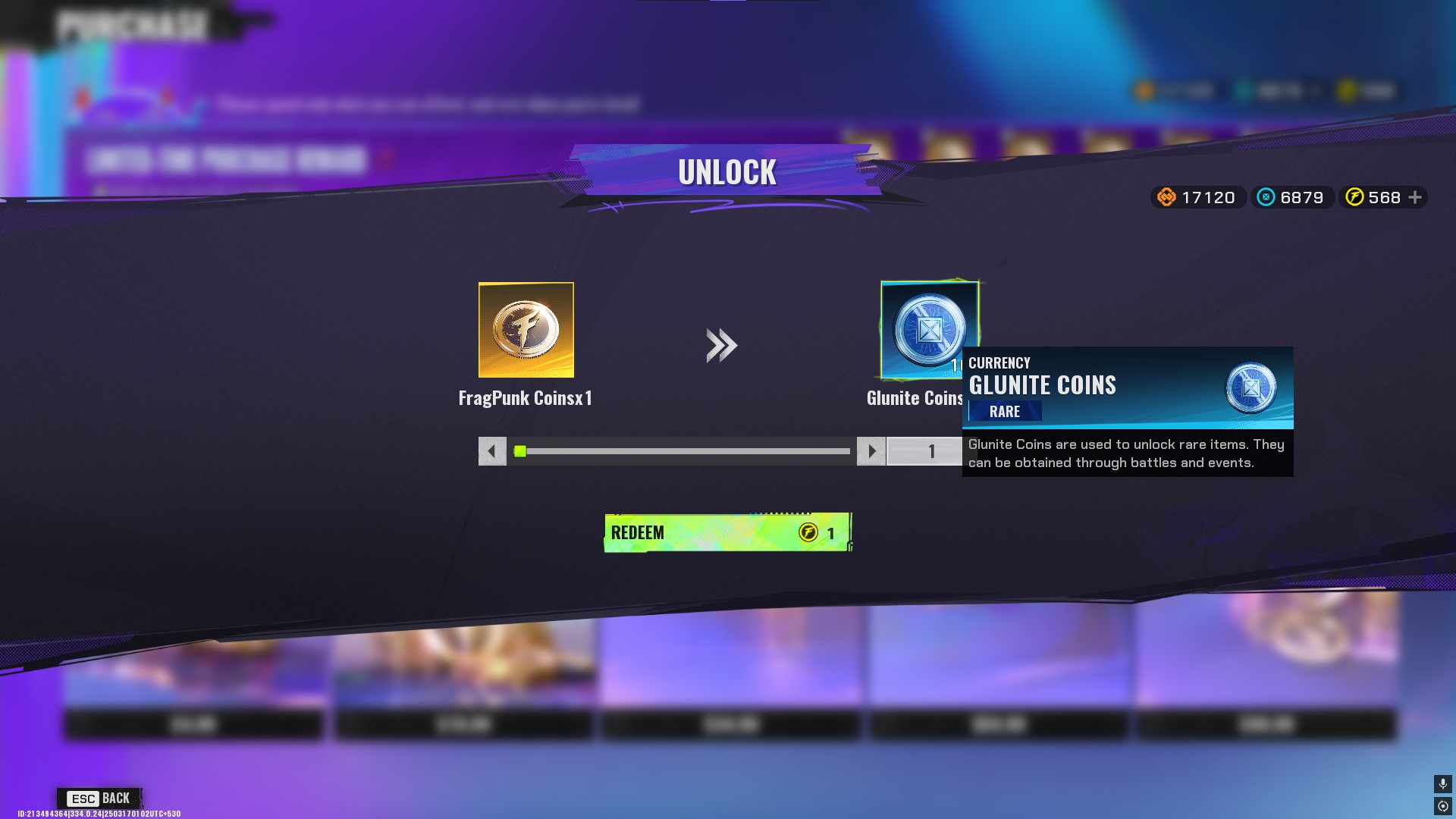 You can get Glumite Coins from FragPunk Coins (Source: Bad Guitar Studio)