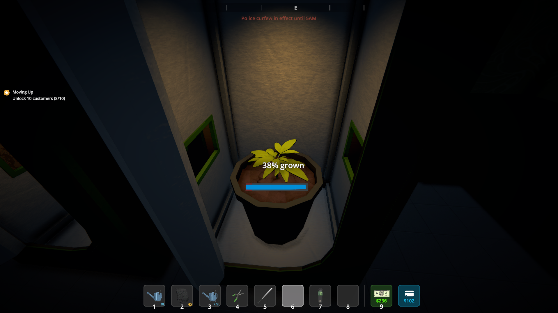 Plant growing