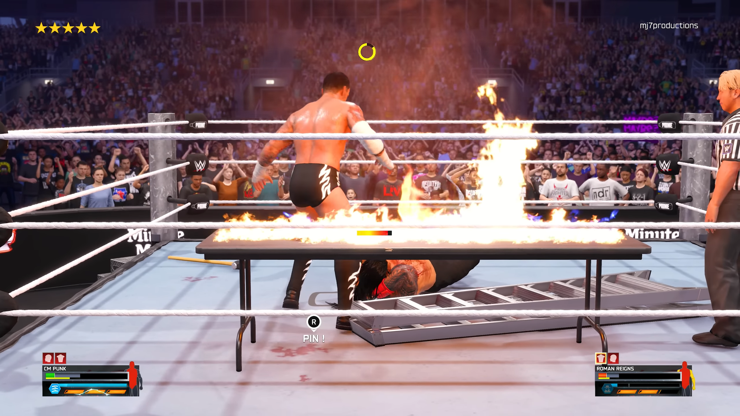 Blood Mat WWE 2K25