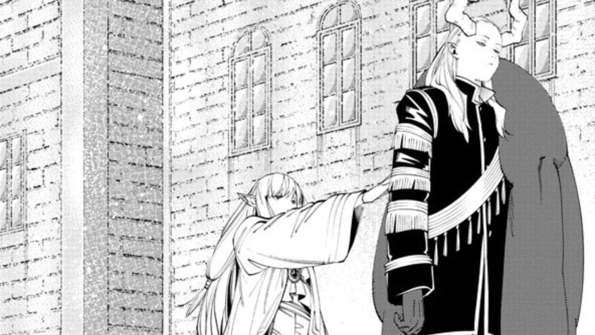 Serie and Macht as seen in the manga (Image via Shueisha)