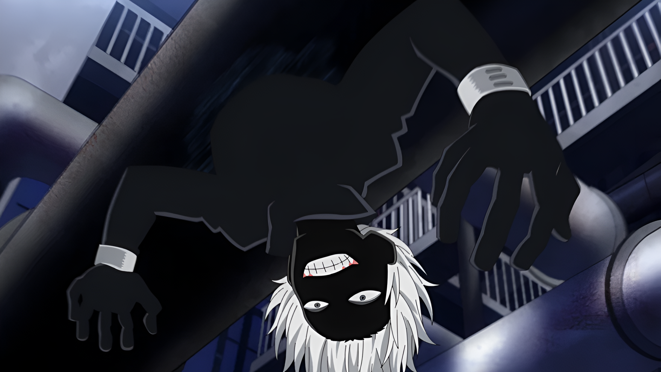 Shihai Kuroiro, as seen in anime