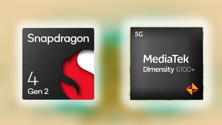 Snapdragon 4 Gen 2 vs Dimensity 6100+ Specs, Performance, and More Compared