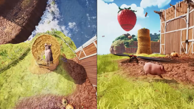 Pigs can get airtime (Image via Electronic Arts)