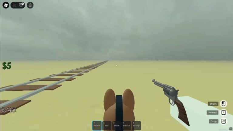Starting Pony Express Challenge | Dead Rails Roblox (Image via Roblox)
