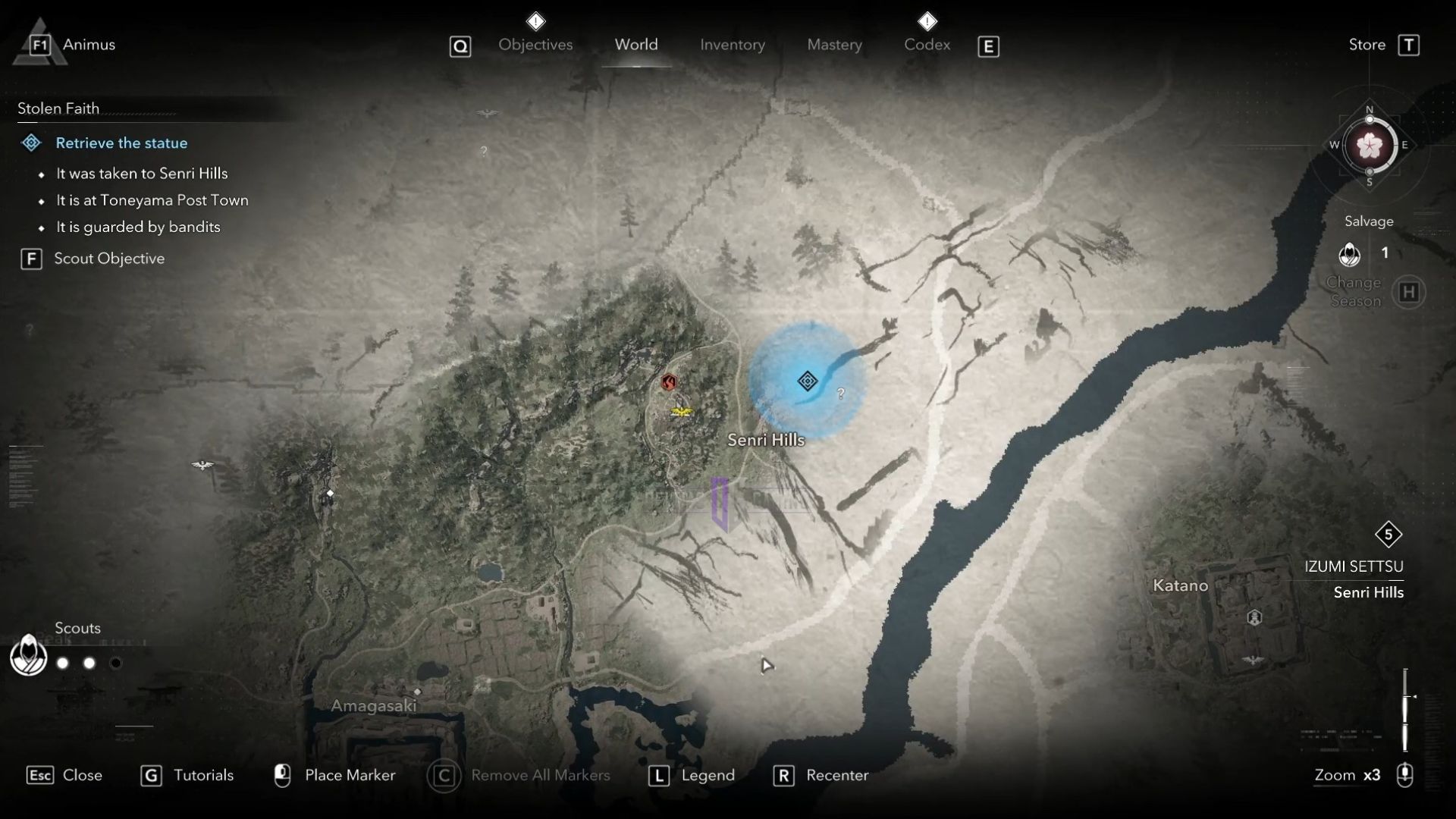 Bandit Camp Location (Image via Delitas Gaming/Ubisoft)