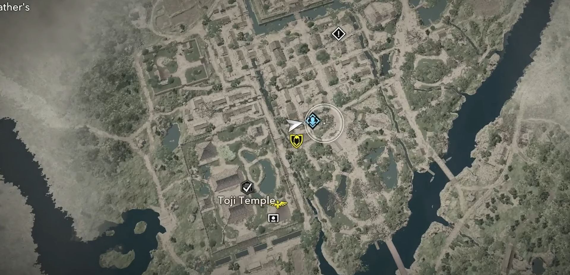 Location of Takahashi Jiro (Image via Ubisoft)