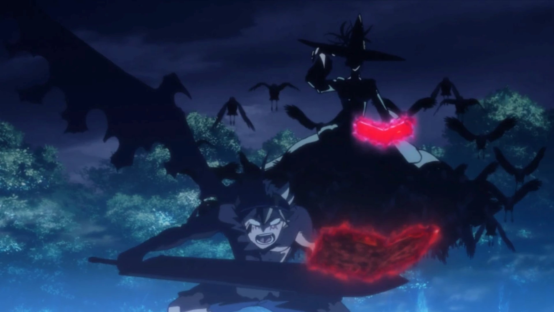 Asta and the Witch Queen in Black Clover