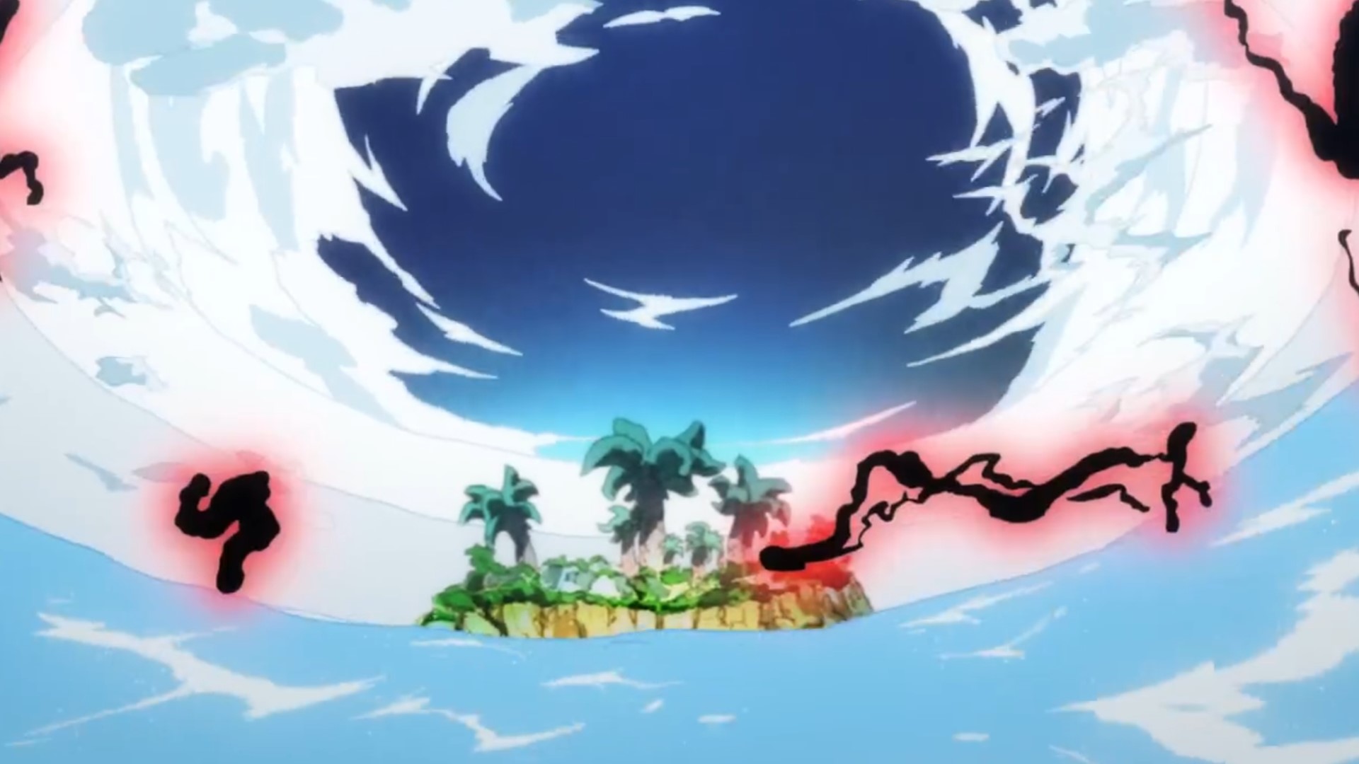 The island that Roger and Whitebeard fought on when they were fighting