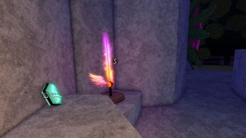 Phoenix Rod in Fisch (Source: Roblox)