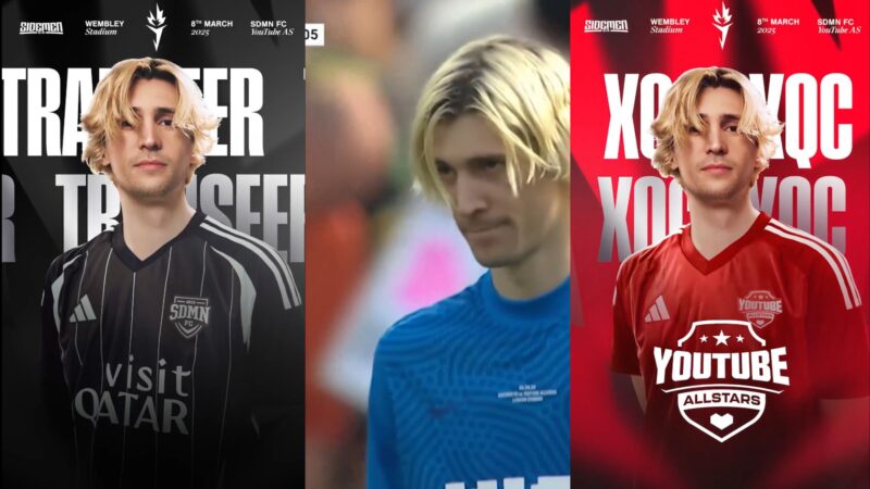 xQc Wants Professional Goalkeeper To Train Him Ahead of Sidemen Charity Match 2025