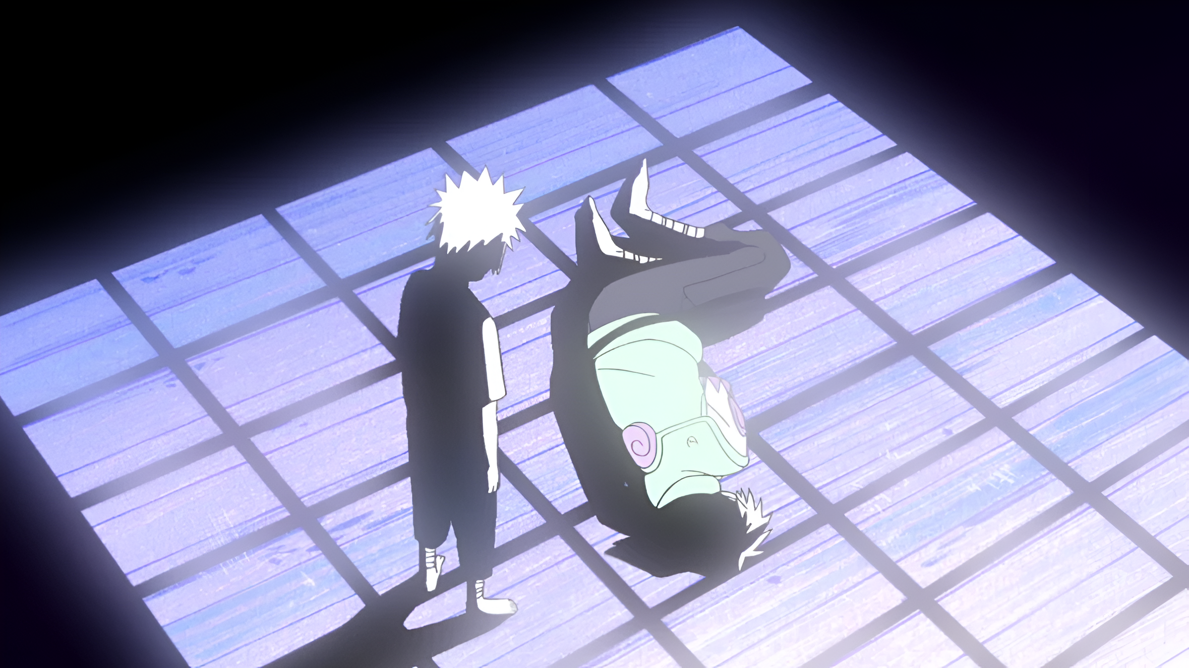 White fang finally giving up as seen in anime (Source: Studio Pierrot)