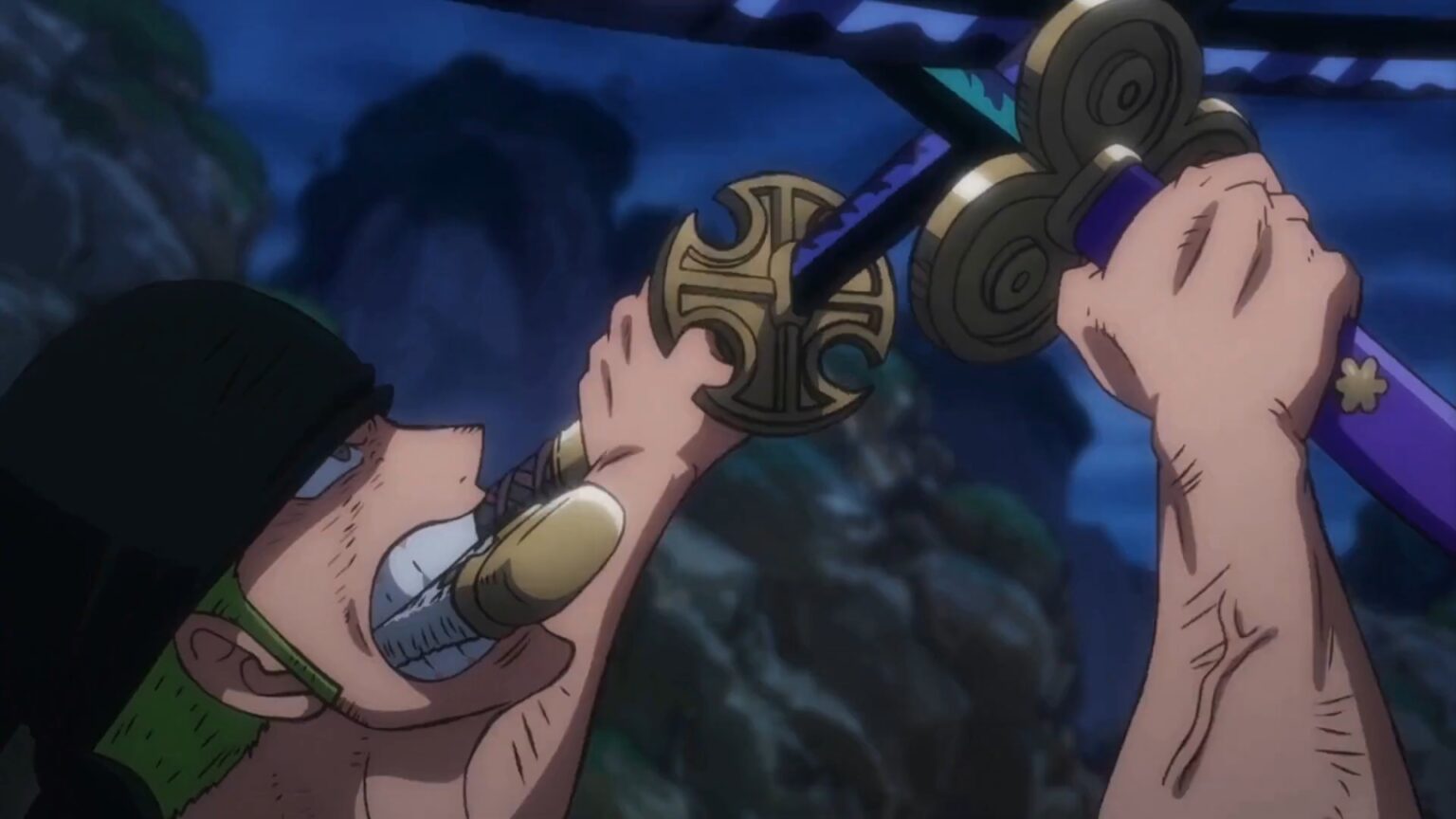 Zoro Struggling Against King 1536x864