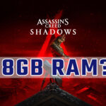 Getting to run AC Shadows in 8 GB Ram