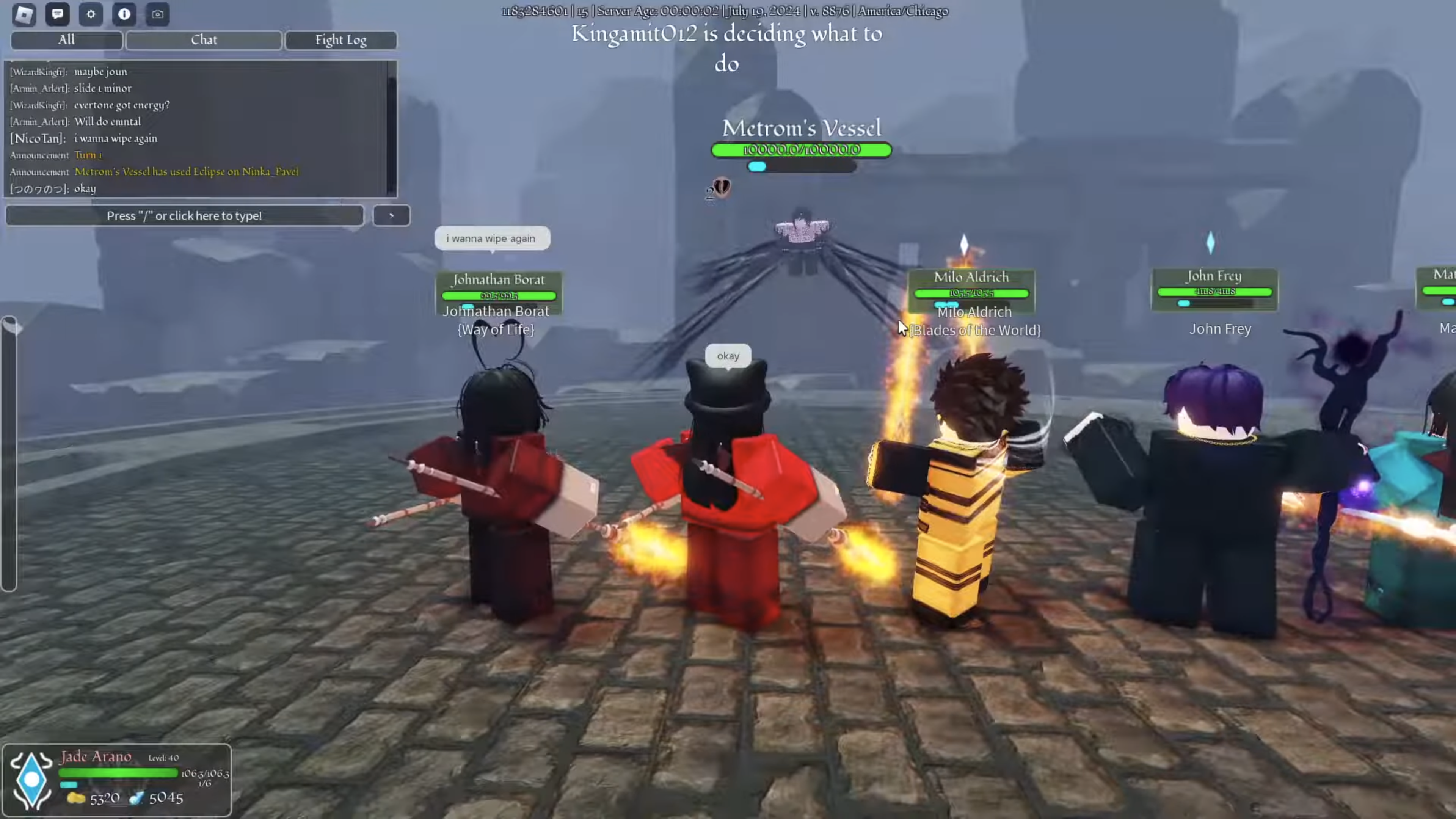 Classes in Arcane Lineage