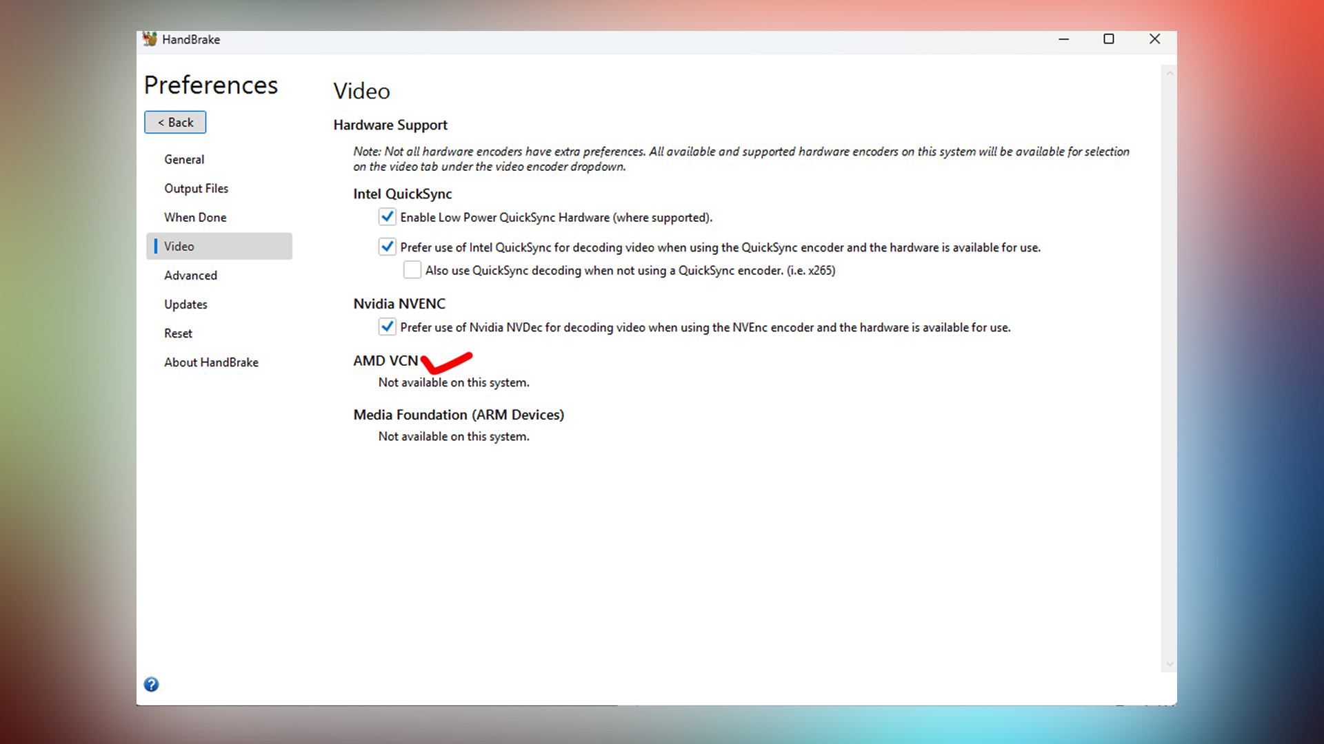 amd settings