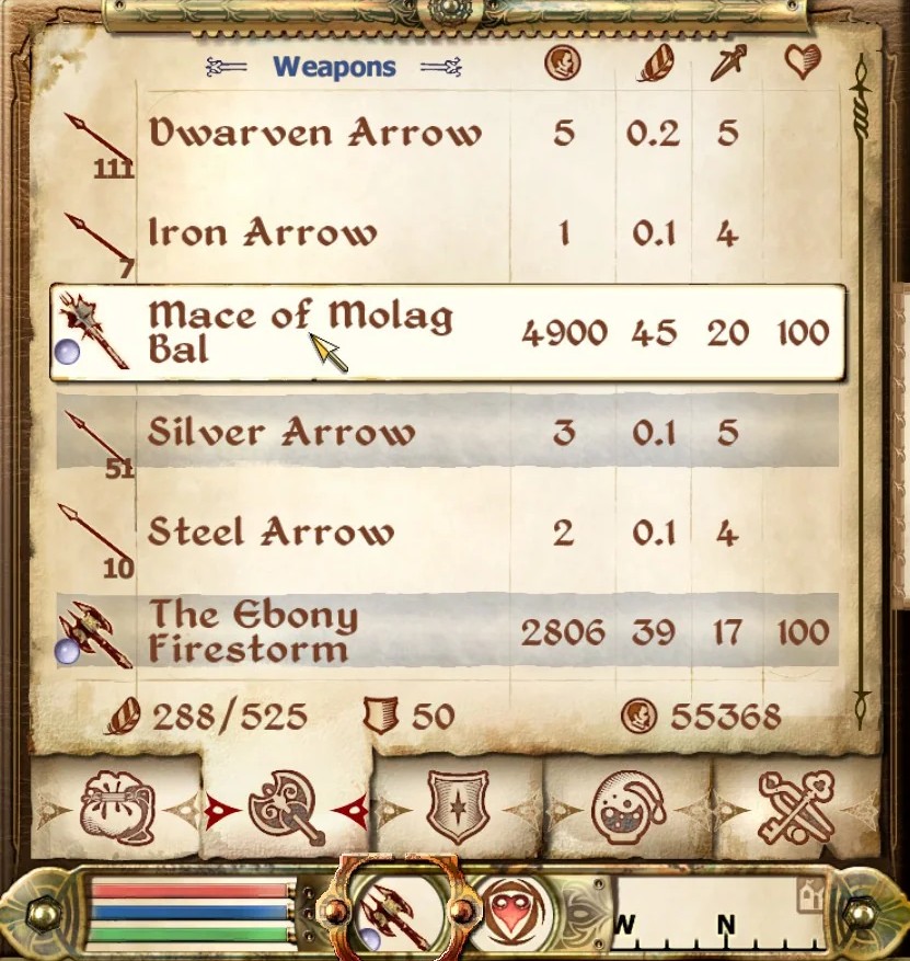 daedric mace oblivion